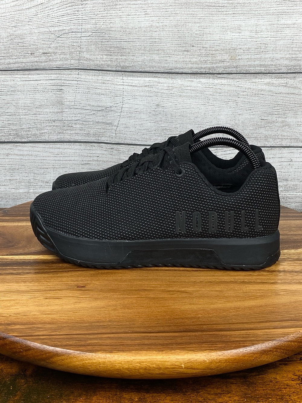 NOBULL Outwork Edge Black Max Support Strength Training Shoes Women’s Size 8.5